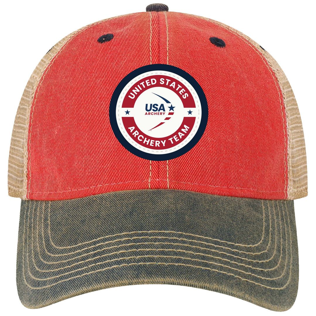 Legacy Old Favorite Trucker Hat Scarlet