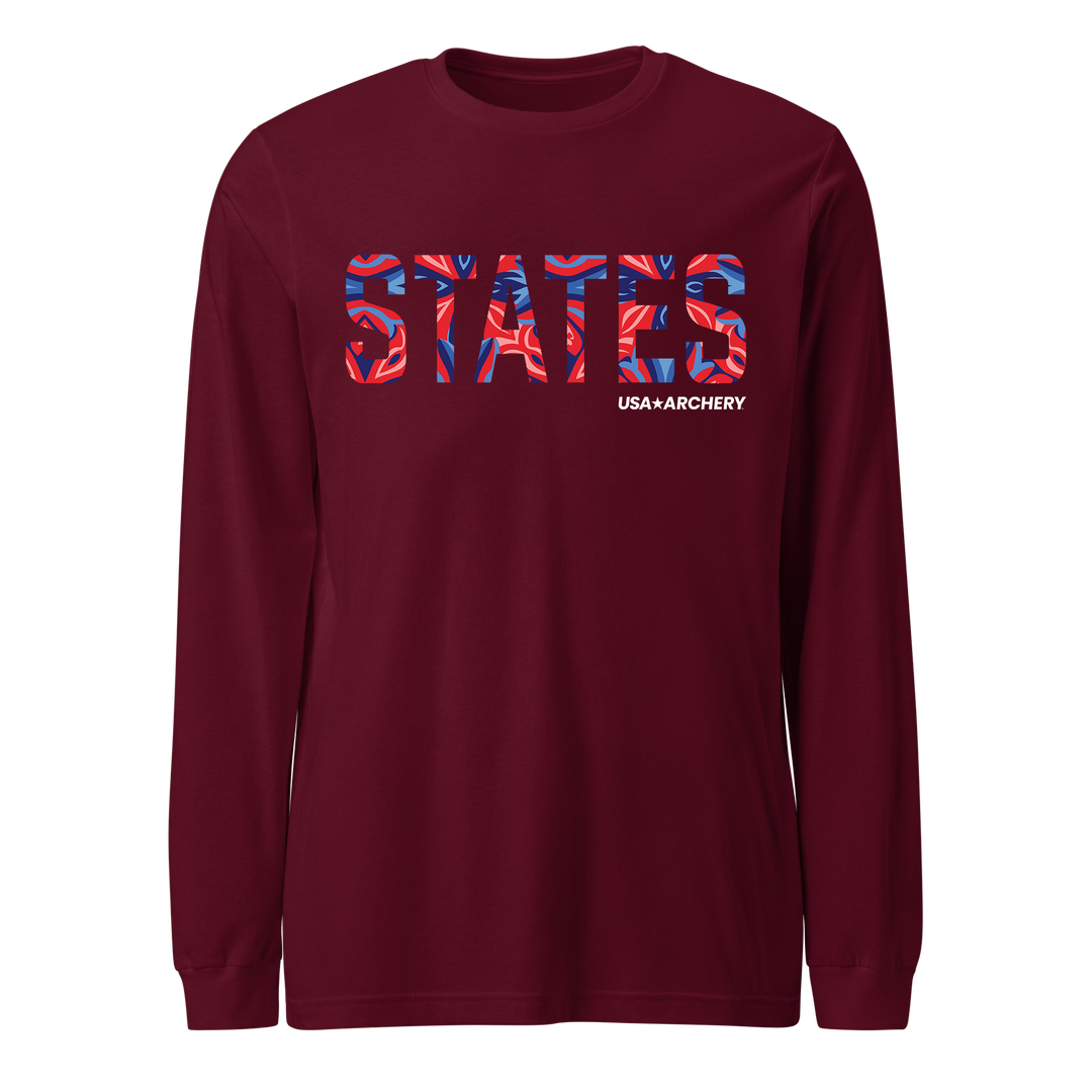 Tie Dye States Long Sleeve