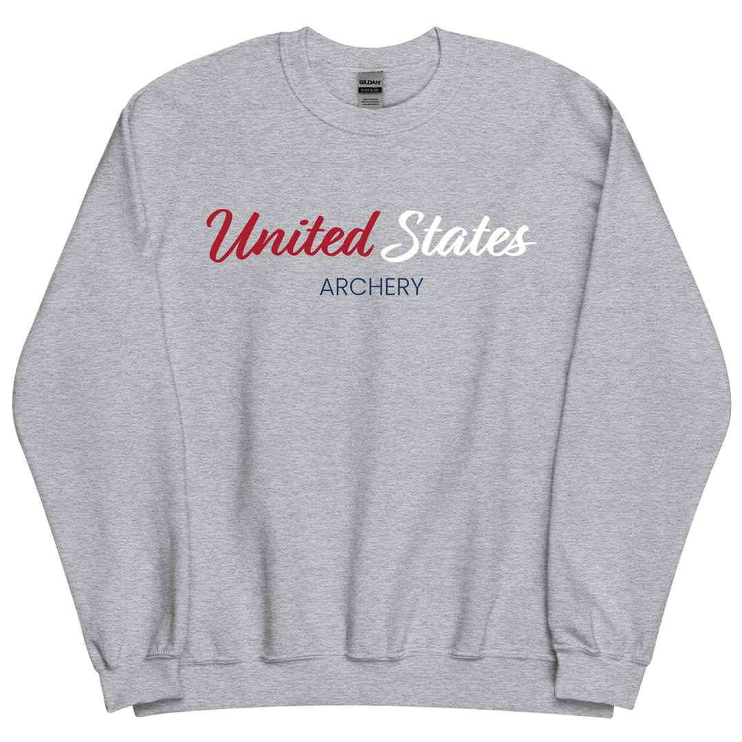 United States Archery Script Crewneck Sweatshirt