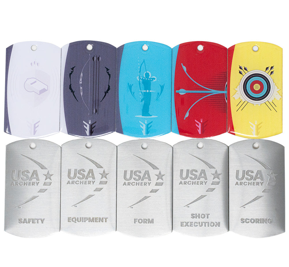 Explore Archery Achievement Award Set (Pack of Five Awards)