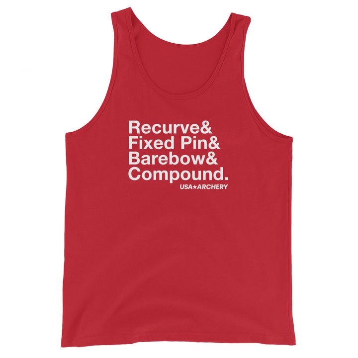 Bow Types Stacked Tank Top