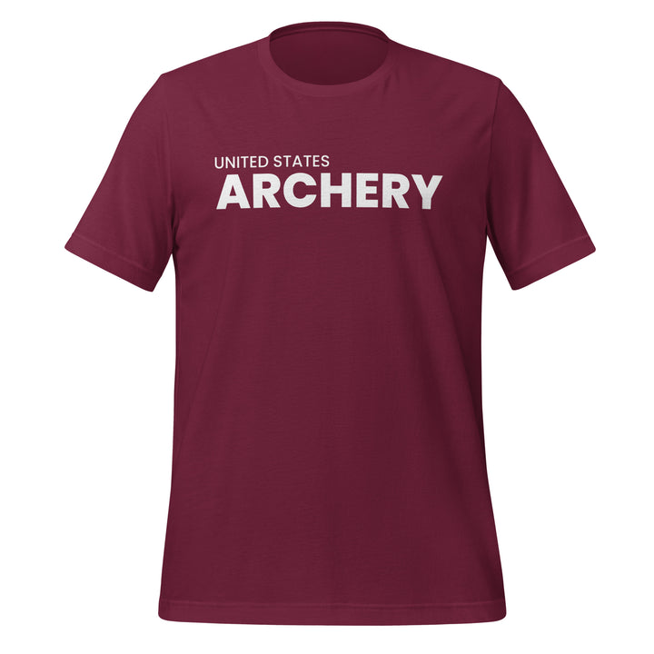 United States Archery Block T-Shirt