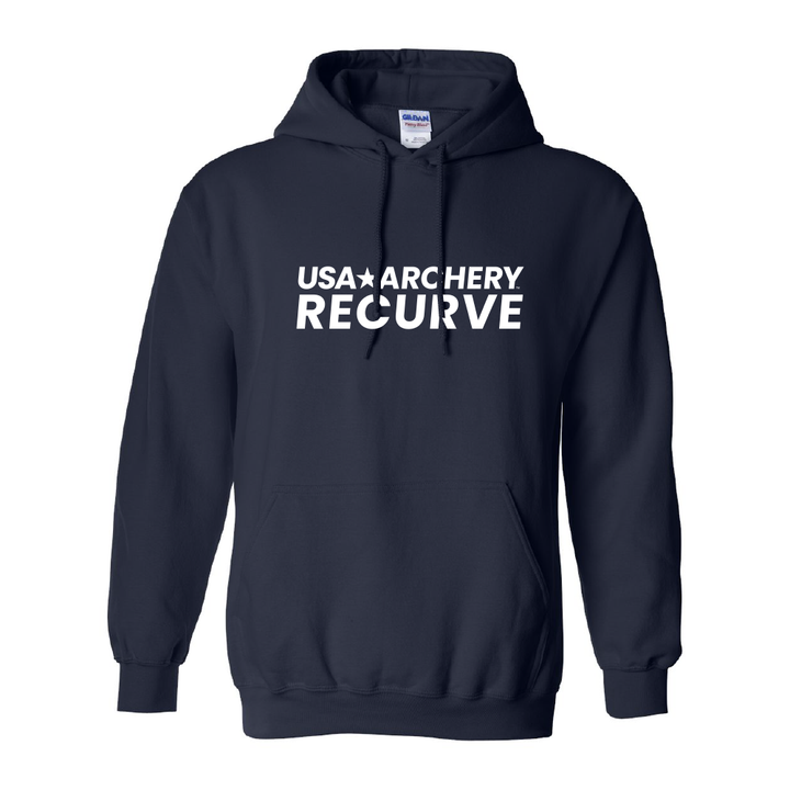 USA Archery Recurve Hooded Sweatshirt