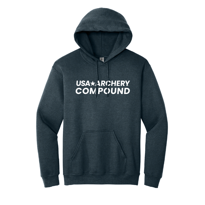 USA Archery Compound Hooded Sweatshirt