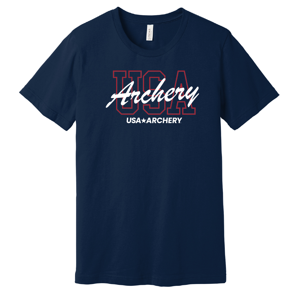 Signature USA Archery Tee - Navy
