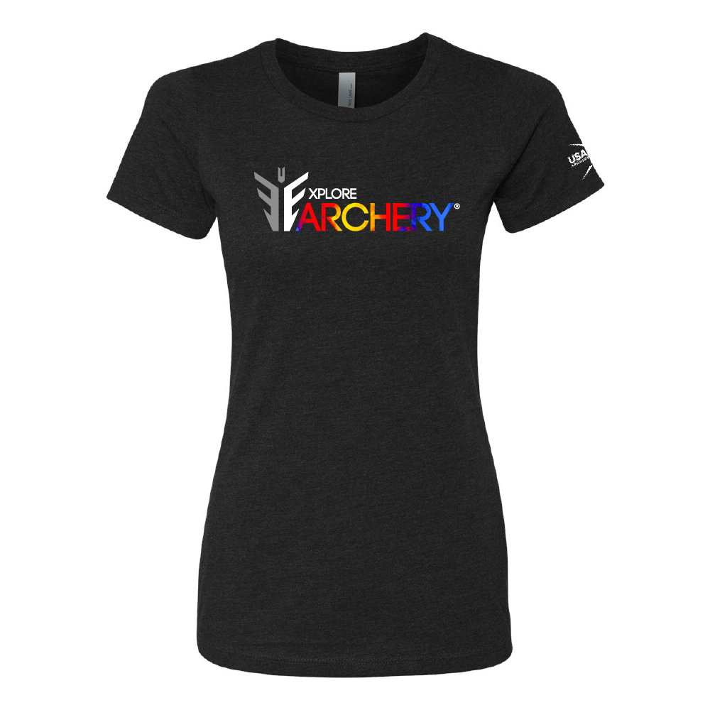 Explore Archery T-Shirt Black Women's