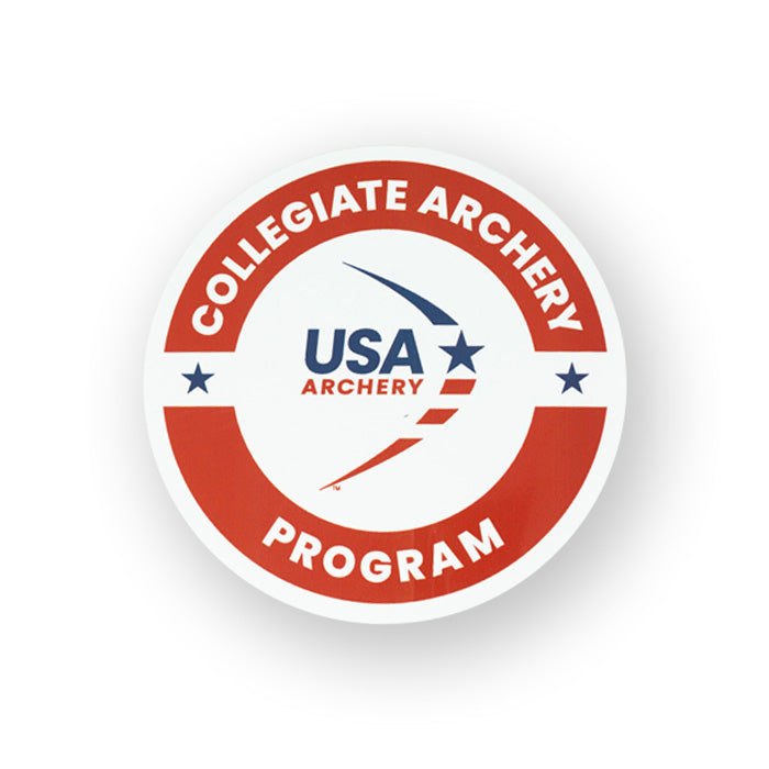 USA Archery Collegiate Archery Program Decal