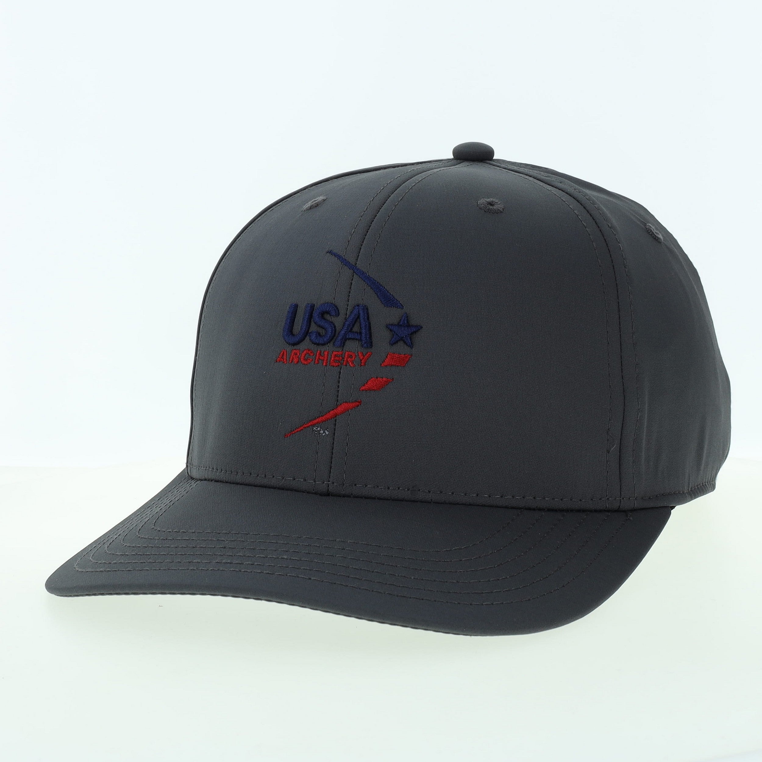 Legacy Back Nine Adjustable Hat Grey – USA Archery