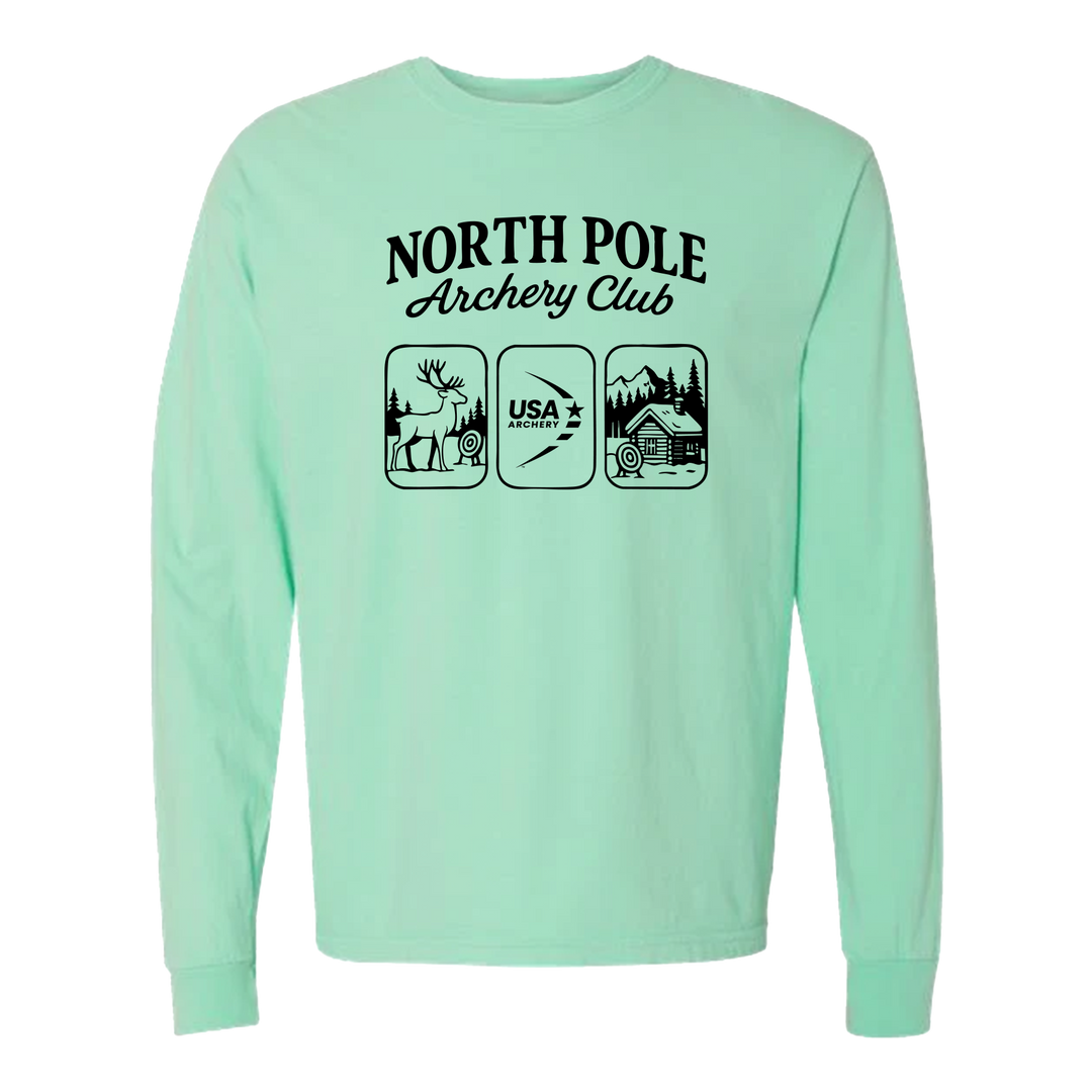 North Pole Archery Club Long Sleeve
