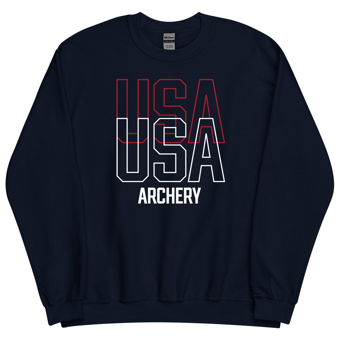 Double USA Crewneck Sweatshirt