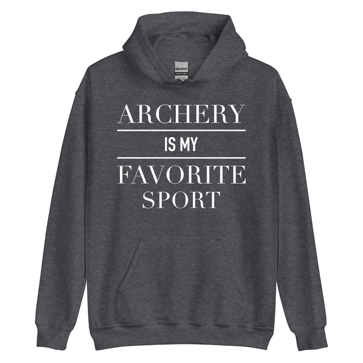 Archery is My Favorite Sport Hooded Sweatshirt