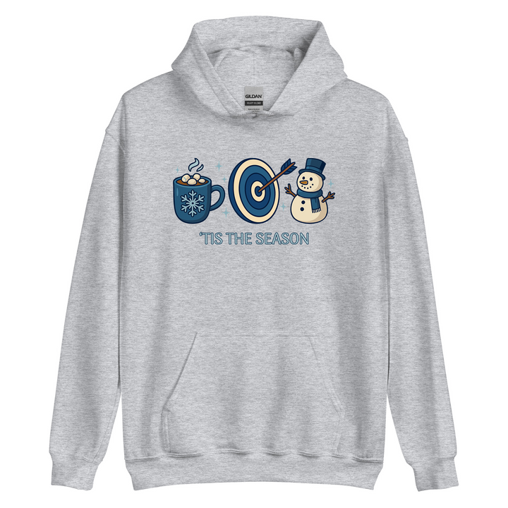 Tis the Winter Season Hooded Sweatshirt