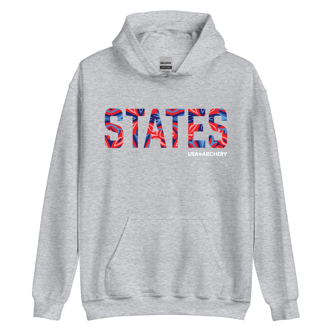Tie Dye States Hooded Sweatshirt