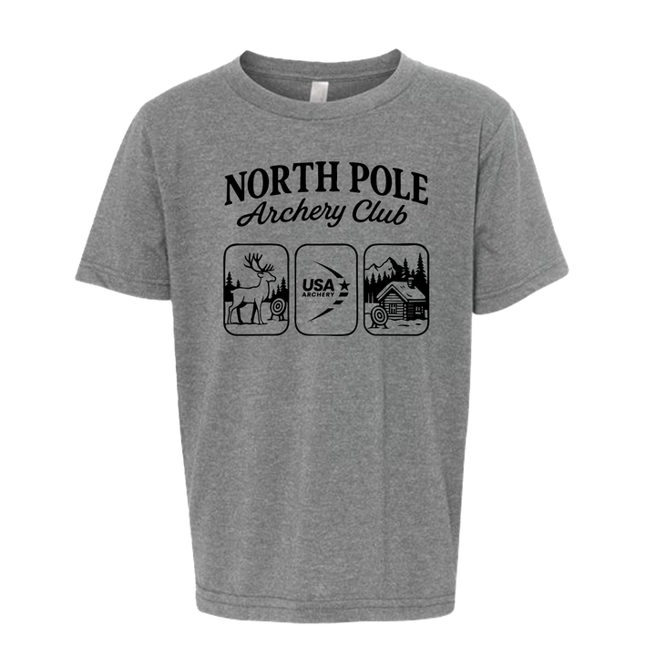 North Pole Archery Club Youth T-shirt