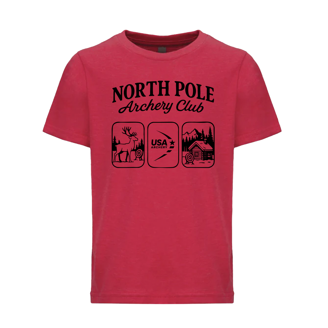 North Pole Archery Club Youth T-shirt