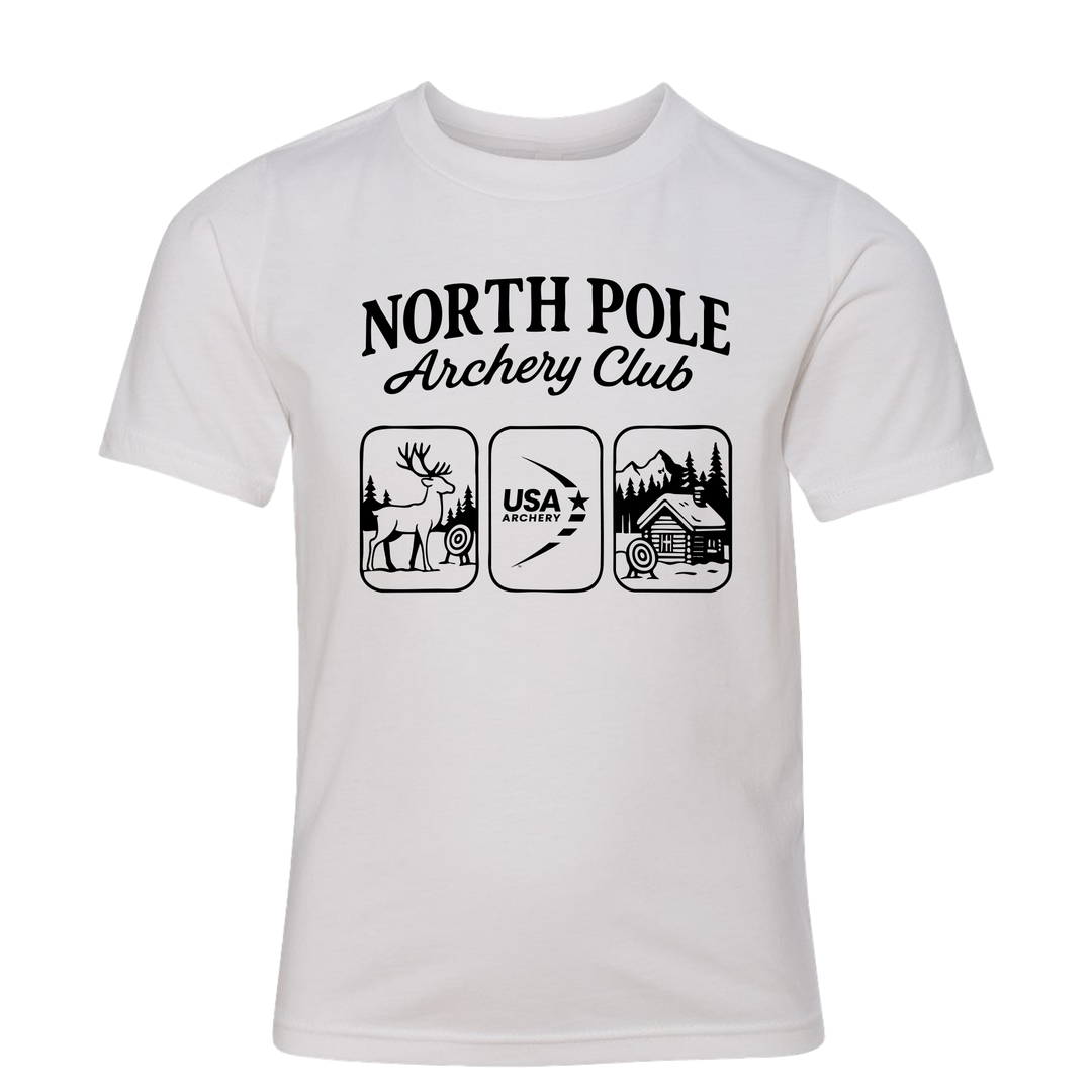 North Pole Archery Club Youth T-shirt