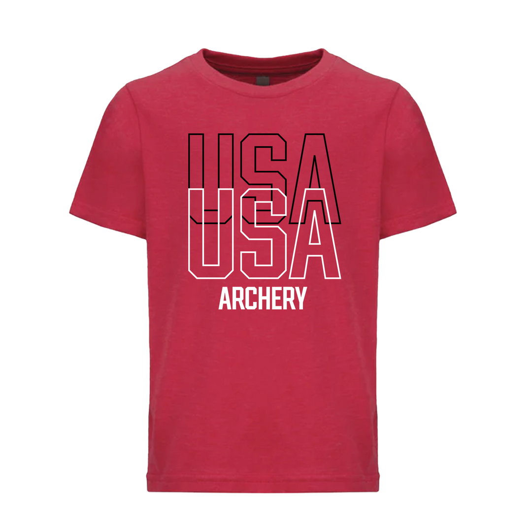 Double USA Youth T-shirt