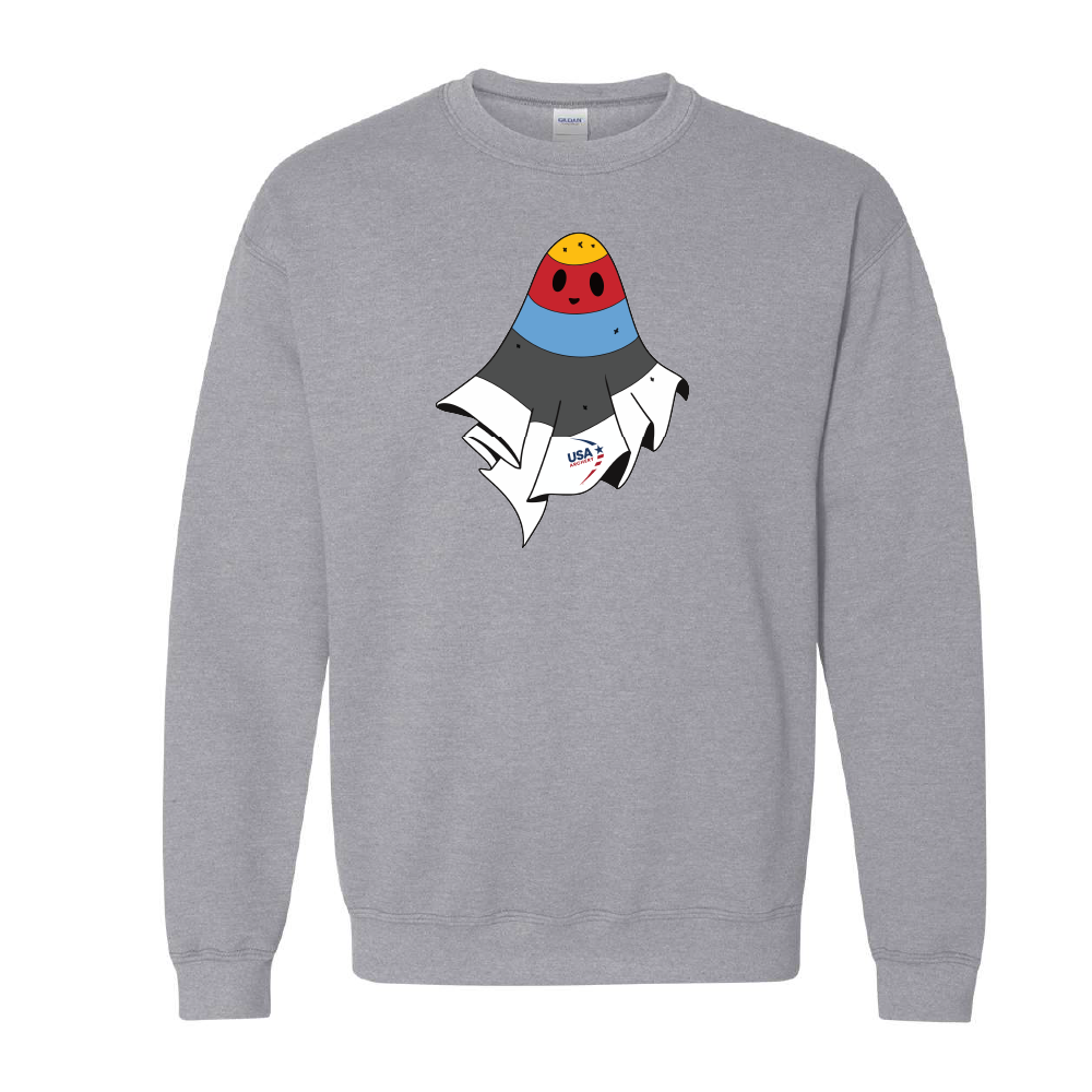 Bullseye Boo Costume Crewneck Sweatshirt