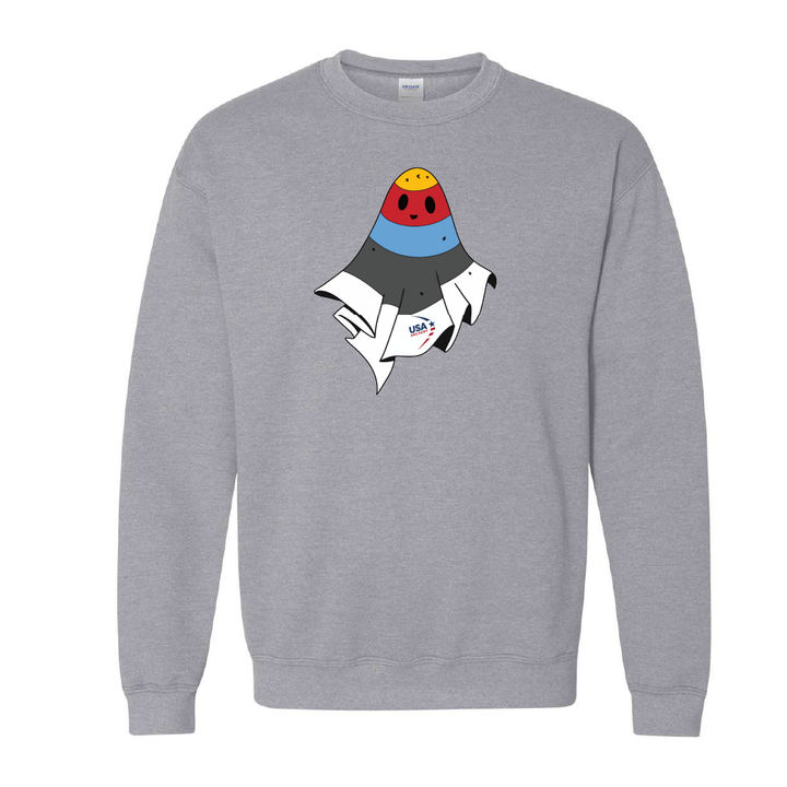 Bullseye Boo Costume Crewneck Sweatshirt