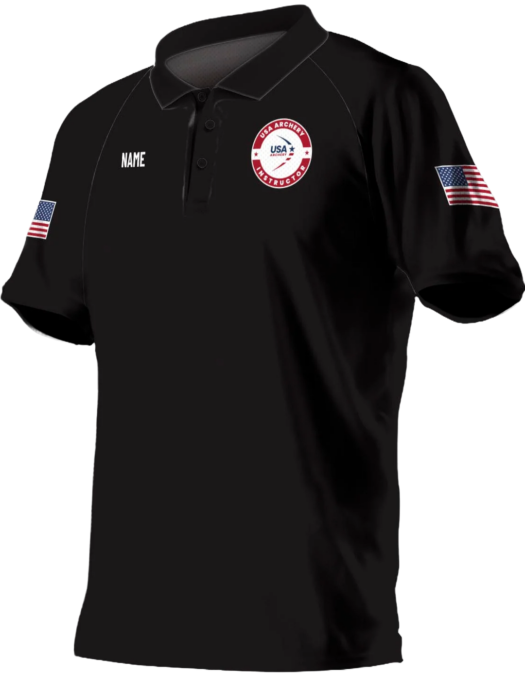 Custom USA Archery Instructor Polo