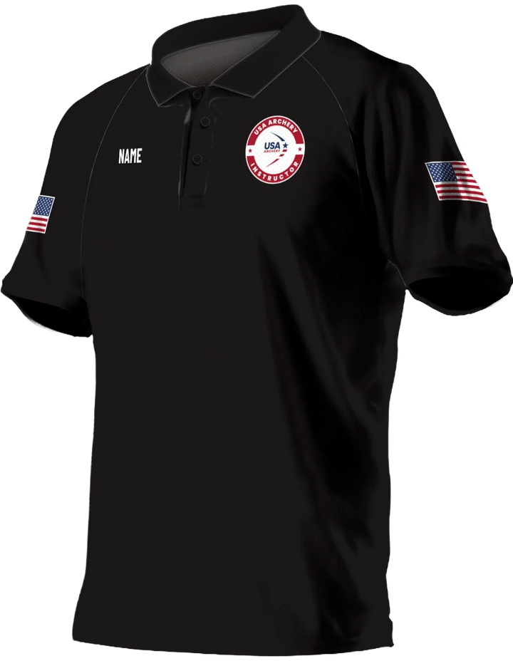 Custom USA Archery Instructor Polo