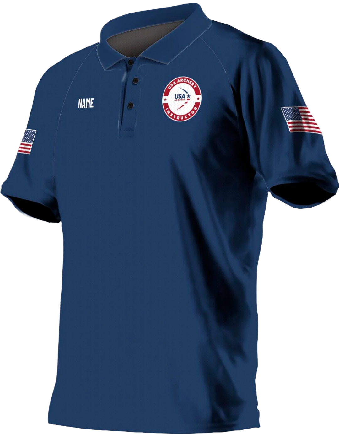 Custom USA Archery Instructor Polo