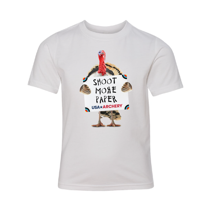 Youth Shoot More Paper T-Shirt Youth