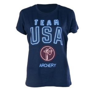 Women's Official Neon Archery Pictogram T-Shirt 