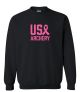 Breast Cancer Awareness - Athletic Lettering - Crewneck Sweatshirt