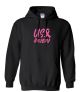 Breast Cancer Awareness - Handwritten Lettering - Hooded Sweatshirt