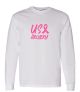 Breast Cancer Awareness - Handwritten Lettering - Long Sleeve