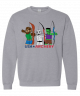 Halloween Monsters Crewneck Sweatshirt - Sport Grey