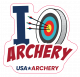 I Target Archery Decal