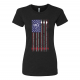Women's Grunge Flag T-Shirt