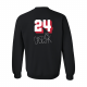 24 Paris Crewneck - Casey Kaufhold - Black