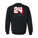 24 Paris Crewneck - KJ Polish  - Black