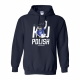 KJ Polish Paris - Hooded Sweatshirt - Navy